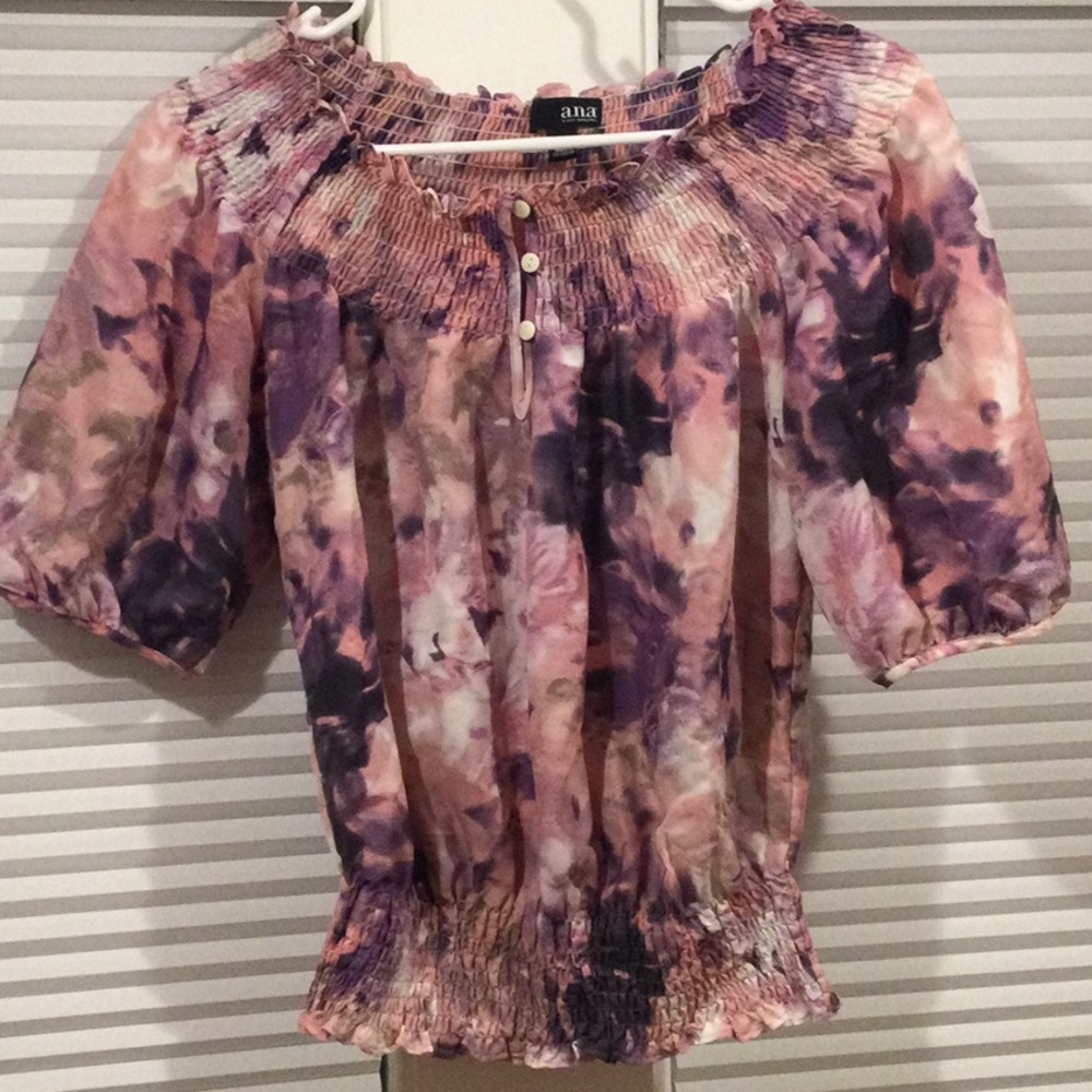 a.n.a. Floral blouse